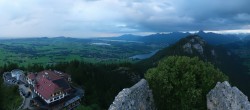 Archiv Foto Webcam Ausblick Burgruine Falkenstein 19:00