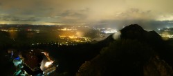 Archived image Webcam Allgäu: Castle Falkenstein 23:00