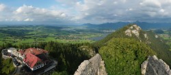 Archiv Foto Webcam Ausblick Burgruine Falkenstein 17:00