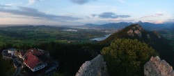 Archiv Foto Webcam Ausblick Burgruine Falkenstein 19:00