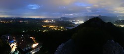 Archiv Foto Webcam Ausblick Burgruine Falkenstein 03:00