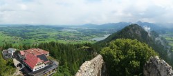 Archiv Foto Webcam Ausblick Burgruine Falkenstein 11:00