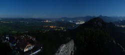 Archiv Foto Webcam Ausblick Burgruine Falkenstein 23:00