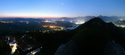 Archiv Foto Webcam Ausblick Burgruine Falkenstein 03:00