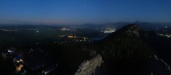 Archiv Foto Webcam Ausblick Burgruine Falkenstein 03:00
