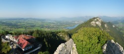 Archiv Foto Webcam Ausblick Burgruine Falkenstein 17:00