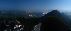 Archiv Foto Webcam Ausblick Burgruine Falkenstein 23:00