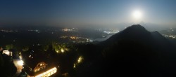 Archiv Foto Webcam Ausblick Burgruine Falkenstein 21:00