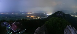 Archiv Foto Webcam Ausblick Burgruine Falkenstein 01:00