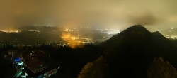 Archiv Foto Webcam Ausblick Burgruine Falkenstein 23:00