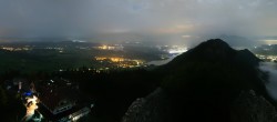 Archiv Foto Webcam Ausblick Burgruine Falkenstein 03:00