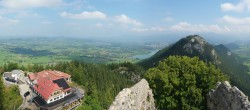 Archived image Webcam Allgäu: Castle Falkenstein 13:00