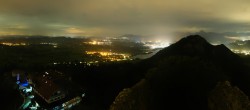 Archiv Foto Webcam Ausblick Burgruine Falkenstein 01:00