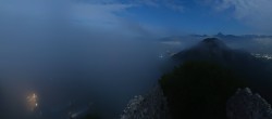 Archiv Foto Webcam Ausblick Burgruine Falkenstein 01:00