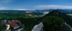 Archiv Foto Webcam Ausblick Burgruine Falkenstein 01:00
