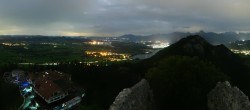 Archiv Foto Webcam Ausblick Burgruine Falkenstein 01:00