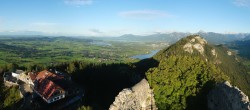 Archiv Foto Webcam Ausblick Burgruine Falkenstein 17:00