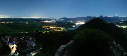 Archiv Foto Webcam Ausblick Burgruine Falkenstein 03:00