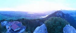 Archived image Webcam Allgäu: Castle Falkenstein 05:00