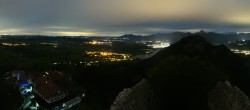 Archiv Foto Webcam Ausblick Burgruine Falkenstein 01:00