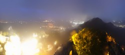 Archiv Foto Webcam Ausblick Burgruine Falkenstein 18:00