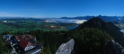 Archiv Foto Webcam Ausblick Burgruine Falkenstein 23:00