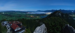 Archiv Foto Webcam Ausblick Burgruine Falkenstein 01:00