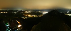 Archiv Foto Webcam Ausblick Burgruine Falkenstein 01:00