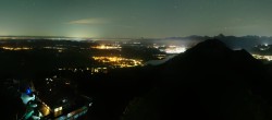 Archiv Foto Webcam Ausblick Burgruine Falkenstein 01:00