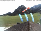 Archiv Foto Webcam Schwangau: Landeplatz am Tegelberg 09:00