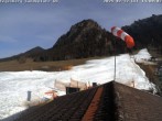 Archiv Foto Webcam Schwangau: Landeplatz am Tegelberg 13:00