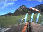 Archiv Foto Webcam Schwangau: Landeplatz am Tegelberg 17:00