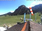 Archiv Foto Webcam Schwangau: Landeplatz am Tegelberg 11:00
