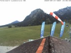 Archiv Foto Webcam Schwangau: Landeplatz am Tegelberg 09:00