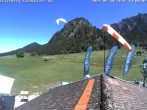 Archiv Foto Webcam Schwangau: Landeplatz am Tegelberg 13:00