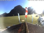 Archiv Foto Webcam Schwangau: Landeplatz am Tegelberg 09:00
