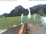 Archiv Foto Webcam Schwangau: Landeplatz am Tegelberg 08:00