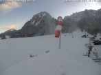 Archiv Foto Webcam Schwangau: Landeplatz am Tegelberg 08:00