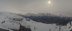 Archiv Foto Webcam Panoramacam Meiringen Hasliberg Mittelstation Käserstatt 13:00