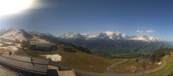 Archiv Foto Webcam Panoramacam Meiringen Hasliberg Mittelstation Käserstatt 09:00