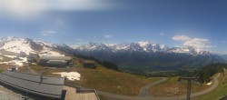 Archiv Foto Webcam Panoramacam Meiringen Hasliberg Mittelstation Käserstatt 11:00