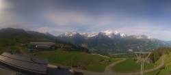 Archiv Foto Webcam Panoramacam Meiringen Hasliberg Mittelstation Käserstatt 07:00