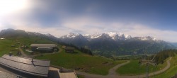 Archiv Foto Webcam Panoramacam Meiringen Hasliberg Mittelstation Käserstatt 09:00