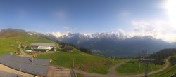 Archiv Foto Webcam Panoramacam Meiringen Hasliberg Mittelstation Käserstatt 17:00
