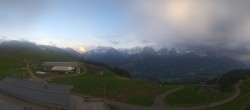 Archiv Foto Webcam Panoramacam Meiringen Hasliberg Mittelstation Käserstatt 19:00