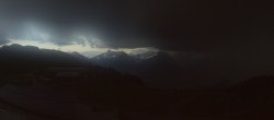 Archiv Foto Webcam Panoramacam Meiringen Hasliberg Mittelstation Käserstatt 21:00