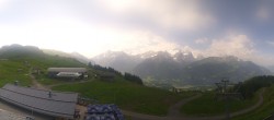 Archiv Foto Webcam Panoramacam Meiringen Hasliberg Mittelstation Käserstatt 11:00