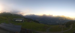 Archiv Foto Webcam Panoramacam Meiringen Hasliberg Mittelstation Käserstatt 05:00