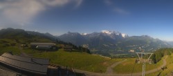 Archiv Foto Webcam Panoramacam Meiringen Hasliberg Mittelstation Käserstatt 07:00