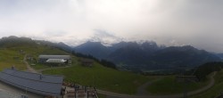 Archiv Foto Webcam Panoramacam Meiringen Hasliberg Mittelstation Käserstatt 13:00